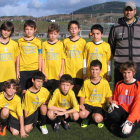 Formación del Puente Domingo Flórez de la 1ª Alevín.