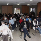 Momento de la celebración del concejo abierto en el Ayuntamiento de Riaño. CAMPOS