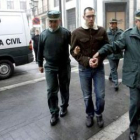 Pablo Aparicio Fernández, instantes antes de entrar al juicio en la Audiencia de Zamora.