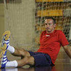 Krivochlykov, en un entreno. Junto a Castresana ha estado en todos los choques con los rusos.
