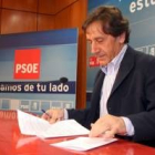 Ángel Villalba durante el análisis del informe del Consejo Económico y Social