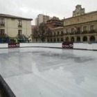 La pista de hielo fue uno de los alicientes novedosos de las pasadas fechas navideñas en León