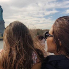 David Bustamante y Paula Echevarría han viajado a Nueva York con su hija.