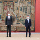 Zapatero, Felipe VI, Aznar y Rajoy posan para los fotógrafos. EFE