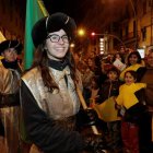 ANC y Ómnium pidieron recibir a los Reyes Magos de amarillo, como en el caso de Manresa. S. SÁEZ