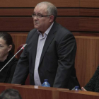 El procurador socialista Tomás Gallego exigió la mediación de Juan Vicente Herrera. DL