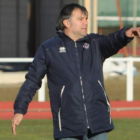 Miñambres, entrenador del Atlético Bembibre. L. DE LA MATA
