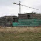 Una imagen que refleja la marcha de las obras del futuro centro de salud y especialidades.