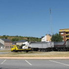 Terrenos, ya de titularidad municipal, en los que se asentará la estación de autobuses.