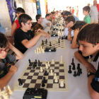 Los jóvenes se enfrentaron en ocho rondas en diferentes categorías del torneo de ajedrez.