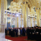 Vladimir Putin durante la ceremonia de su investidura presidencial. EKATERINA SHTUKINA