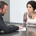 Sullivan Stapleton y Jaimie Alexander, protagonistas de 'Blindspot'.