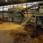 Imagen de parte de las instalaciones de tratamiento de residuos en el complejo del CTR, en San Román de la Vega. MARCIANO PÉREZ