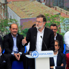 Mariano Rajoy durante un acto de su partido en Jerez de la Frontera. A. CARRASCO RAGEL