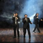 Un momento de la actuación del quinteto B vocal en el Audity Gustavo Martín Garzo.