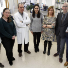 Leticia Trancón, Ana Ares, José Cesario Naviero, Sara Loma, Ana Mª Rodríguez, Raúl Majo y Lidia Soto, los coordinadores.