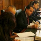 El alcalde, Mario Amilivia, presidió ayer el pleno extraordinario