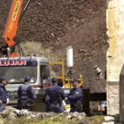 Policía Nacional y UME se disponen a abandonar el lugar.