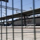 La huelga afectó en León a trece trenes, seis de media distancia y siete de larga. MARCIANO PÉREZ