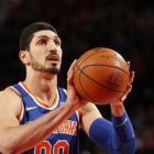 Enes Kanter, pívot de los Knicks.