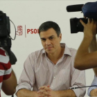 Pedro Sánchez, durante la ejecutiva del PSOE del pasado lunes.