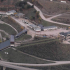 Recinto que alberga la Mina Escuela, en los términos de Folgoso y Torre del Bierzo.
