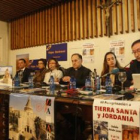 Un momento del acto de presentación del viaje de peregrinación a Tierra Santa.