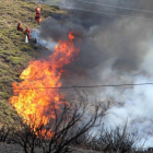 El fuego calcinó durante días los montes de La Cabrera leonesa