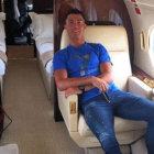 Cristiano Ronaldo en su avión, en una imagen de archivo.