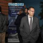 Alberto Millán Huelín, con el presidente del CEL, Emilio de la Puente.