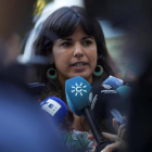 Teresa Rodríguez, secretaria general de Podemos Andalucía.