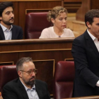 Albert Rivera, este miércoles en el Congreso durante la sesión de control al Gobierno.