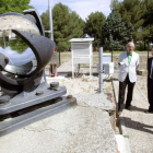 El delegado del Gobierno, Ramiro Ruiz Medrano, visitó las instalaciones de la Aemet.