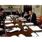 Obama habla en la reunión mantenida con miembros del Consejo Asesor para la Recuperación Económica