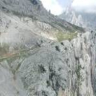 Aspecto de uno de los tramos de la ruta del Cares, que transcurre entre León y Asturias