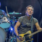 Bruce Springsteen, en el concierto del Camp Nou de Barcelona, en mayo, con el que el Boss empezó en Europa su gira 'The river tour'.