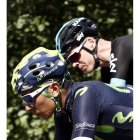 Quintana y Froome, durante la décima etapa de la Vuelta. J. LIZÓN