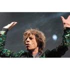El líder de The Rolling Stones, Mick Jagger, en una de sus últimas actuaciones.