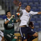 Prieto debutó el sábado en Liga con la camiseta deportivista, aunque ya había jugado en Copa.