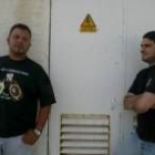Juan Carlos y Alejandro, dos de los integrantes del grupo astorgano «Balacera»