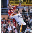 El jugador croata del Reale Ademar, Denis Buntic.