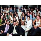 Encuentro de la presidenta de la Diputación con jóvenes descendientes de leoneses en Argentina.