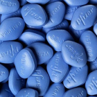 Varias pastillas de Viagra.