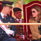 Felipe VI y Letizia estuvieron por última vez juntos en la base aérea en la graduación del 2011.
