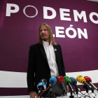 El secretario general de Podemos en Castilla y León, Pablo Fernández. PEIO GARCÍA.