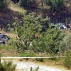 La Guardia Civil acordonó rápidamente el lugar en el que se encontró el cuerpo