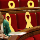 Elsa Artadi, en el Parlament.
