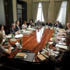 Vista general de una de las últimas reuniones de la Junta de Portavoces del Senado.