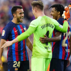 El Barça, sin sanción europea por el ‘caso Negreira’. E. FONTCUBERTA