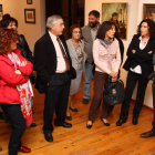 Momento de la inauguración de la muestra de Vela Zanetti en el Jardín de las Artes.